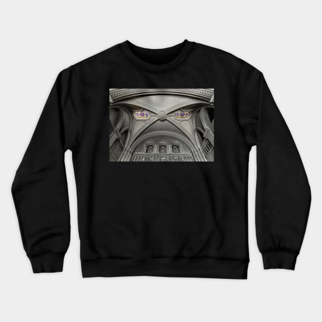 Penrhyn castle-Ceiling Crewneck Sweatshirt by jasminewang